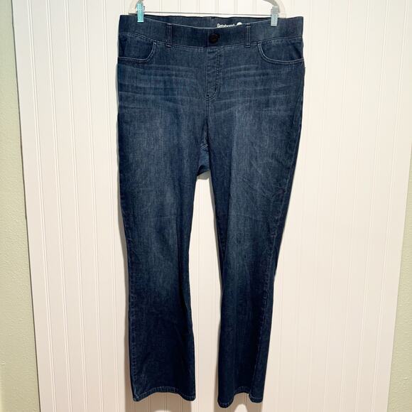 Betabrand Pants - Betabrand Straight Leg Jeans Plus Size 1X
